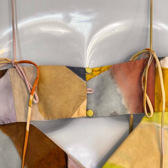 ASOS EDITION Empire Cami Maxi Dress in Pastel Abstract Boho Print Women’s Sz 0 - Picture 11 of 16